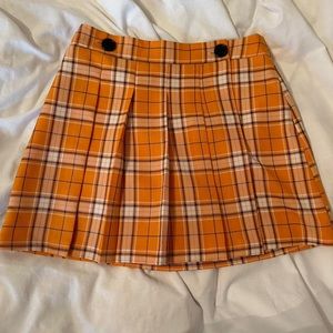 Cute plaid topshop skirt